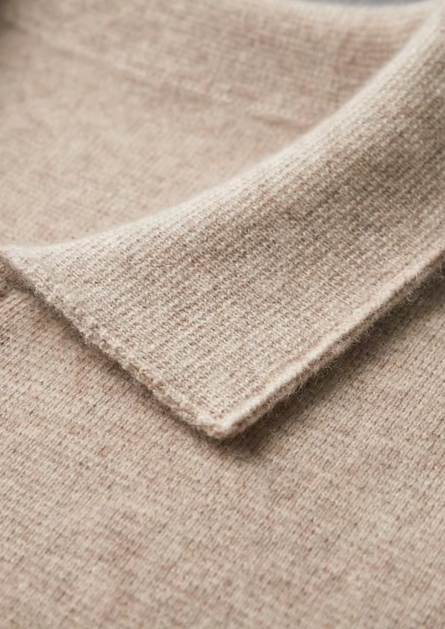 Turin Merino Wool Polo Cardigan