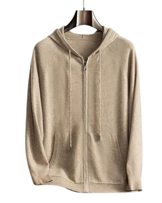 Courmayeur Hooded Cashmere Cardigan