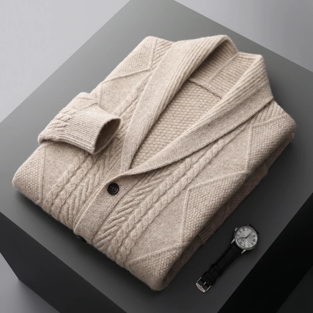 Hamburg Merino Wool Cardigan