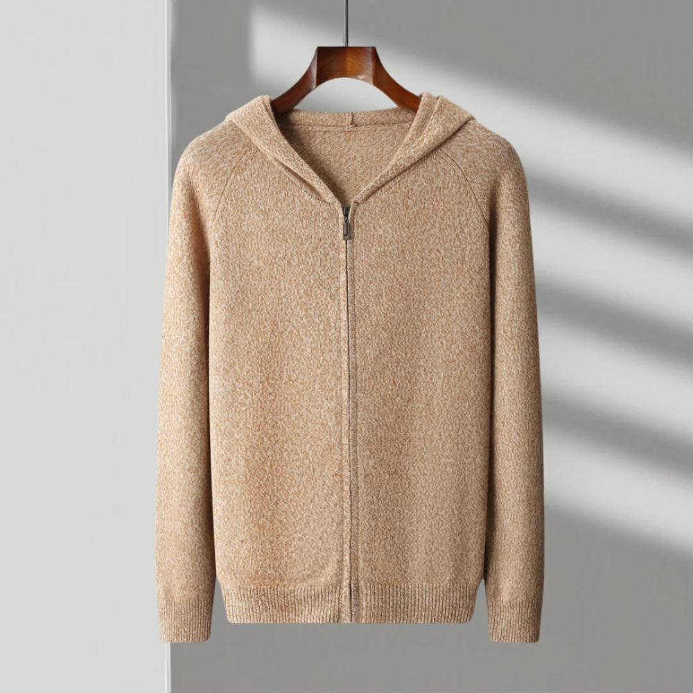 Palermo Cashmere Hooded Cardigan