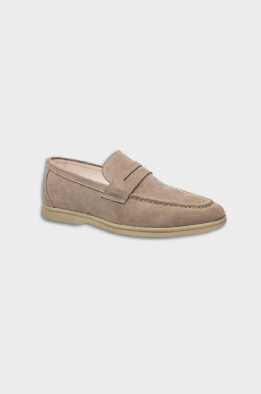 Athens Suede Leather Loafers