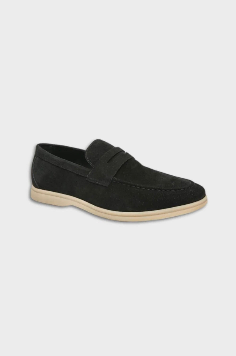 Athens Suede Leather Loafers