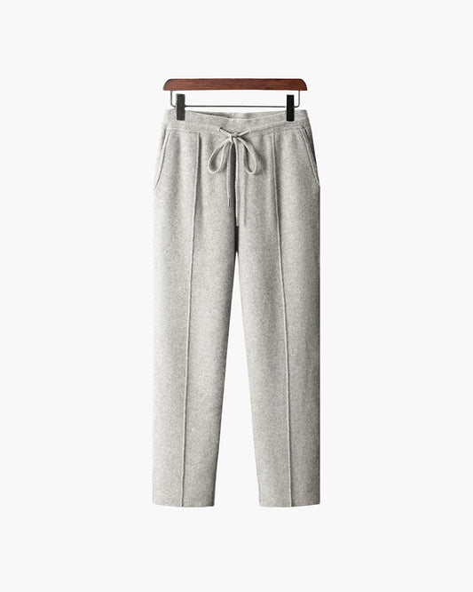 Rome Straight-Leg Wool Sweatpants