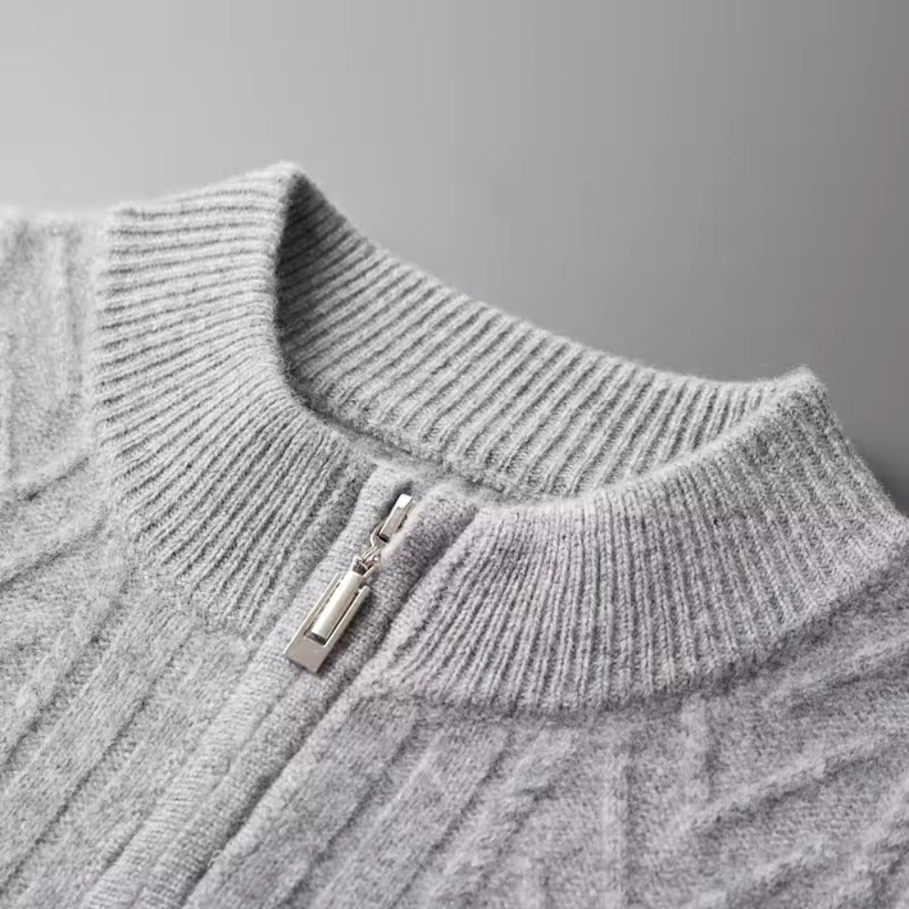 Verona Cashmere Pattern Cardigan