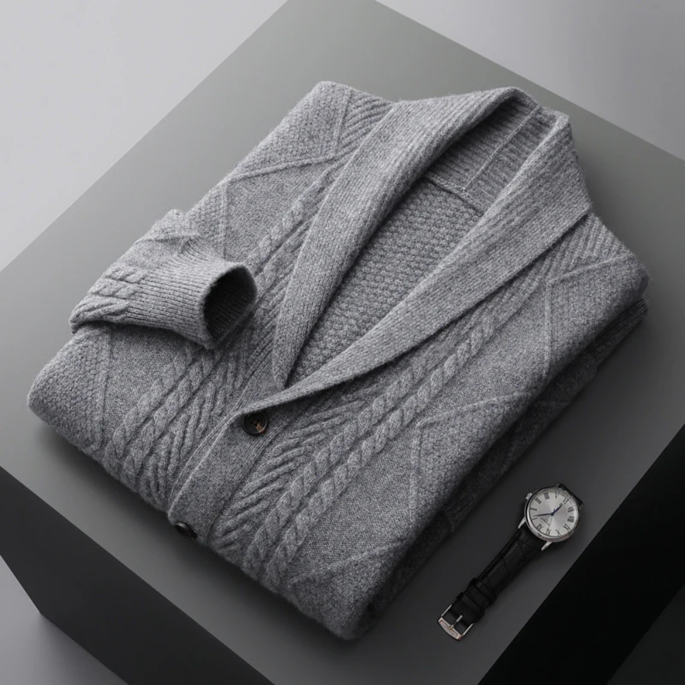 Hamburg Merino Wool Cardigan