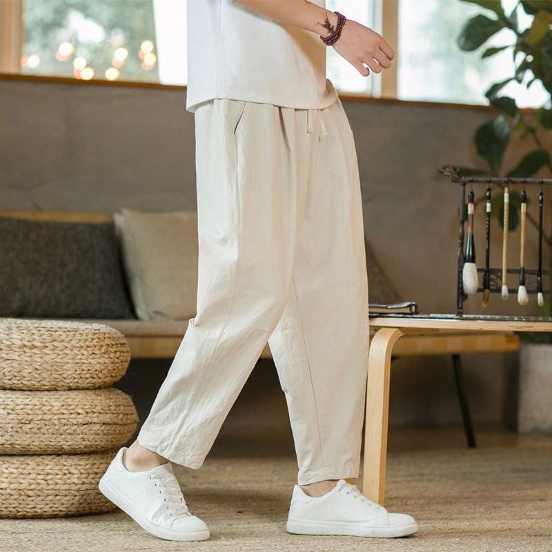 Buenos Aires Wide Linen Pants