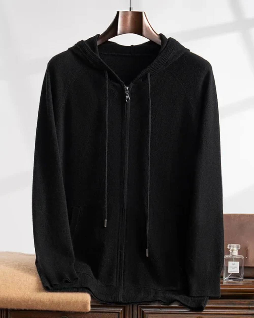 Courmayeur Hooded Cashmere Cardigan