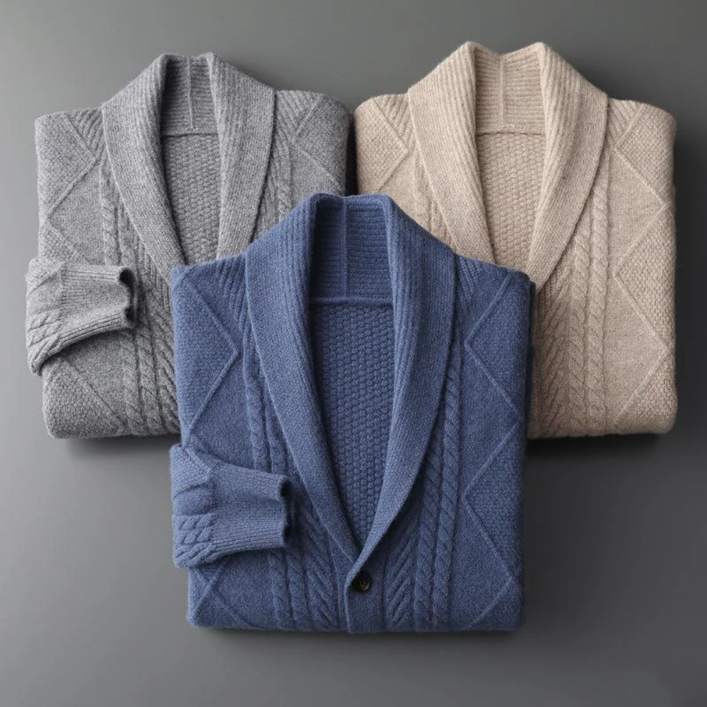 Hamburg Merino Wool Cardigan