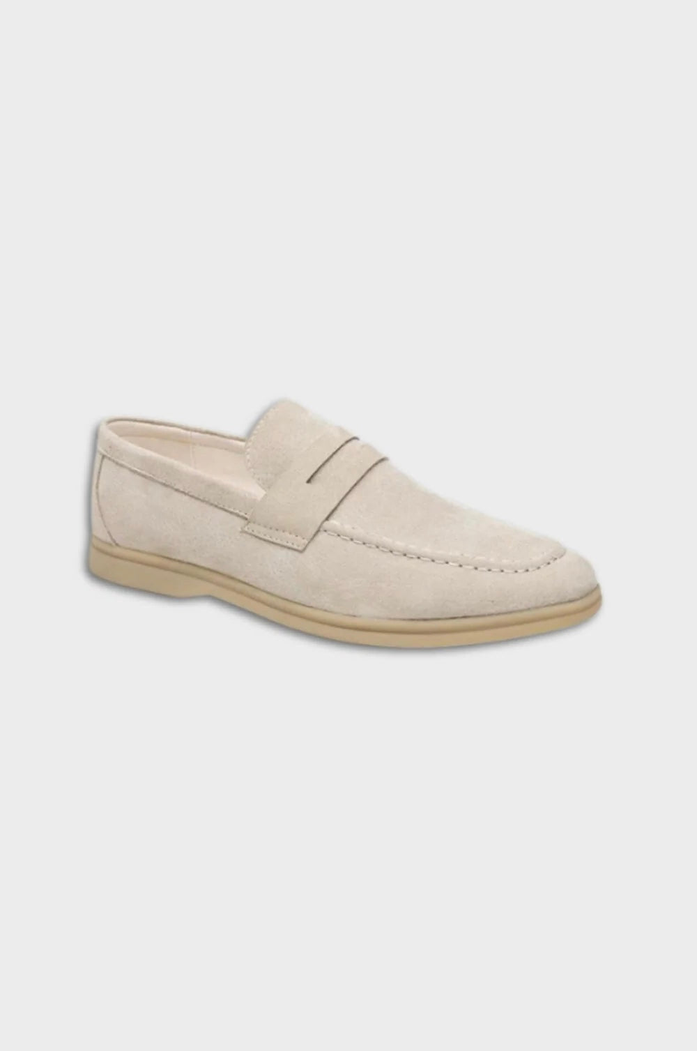 Athens Suede Leather Loafers
