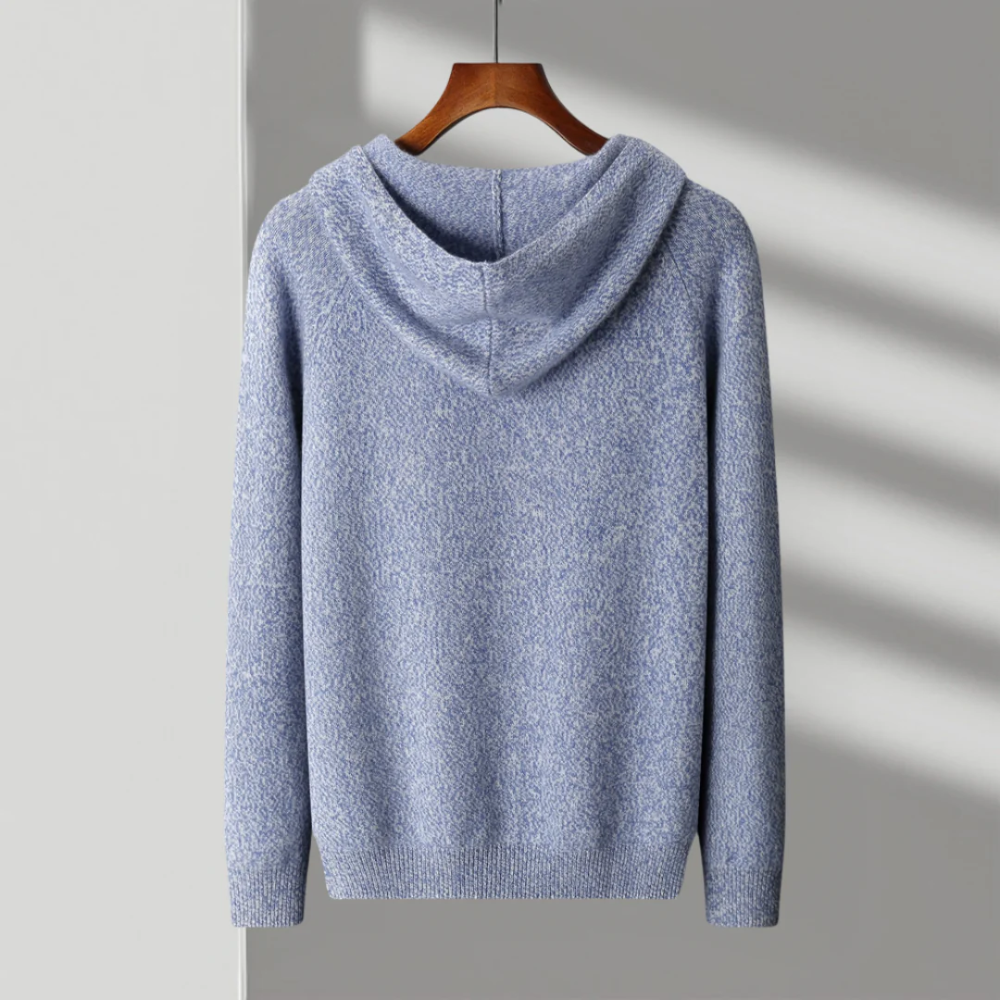 Palermo Cashmere Hooded Cardigan