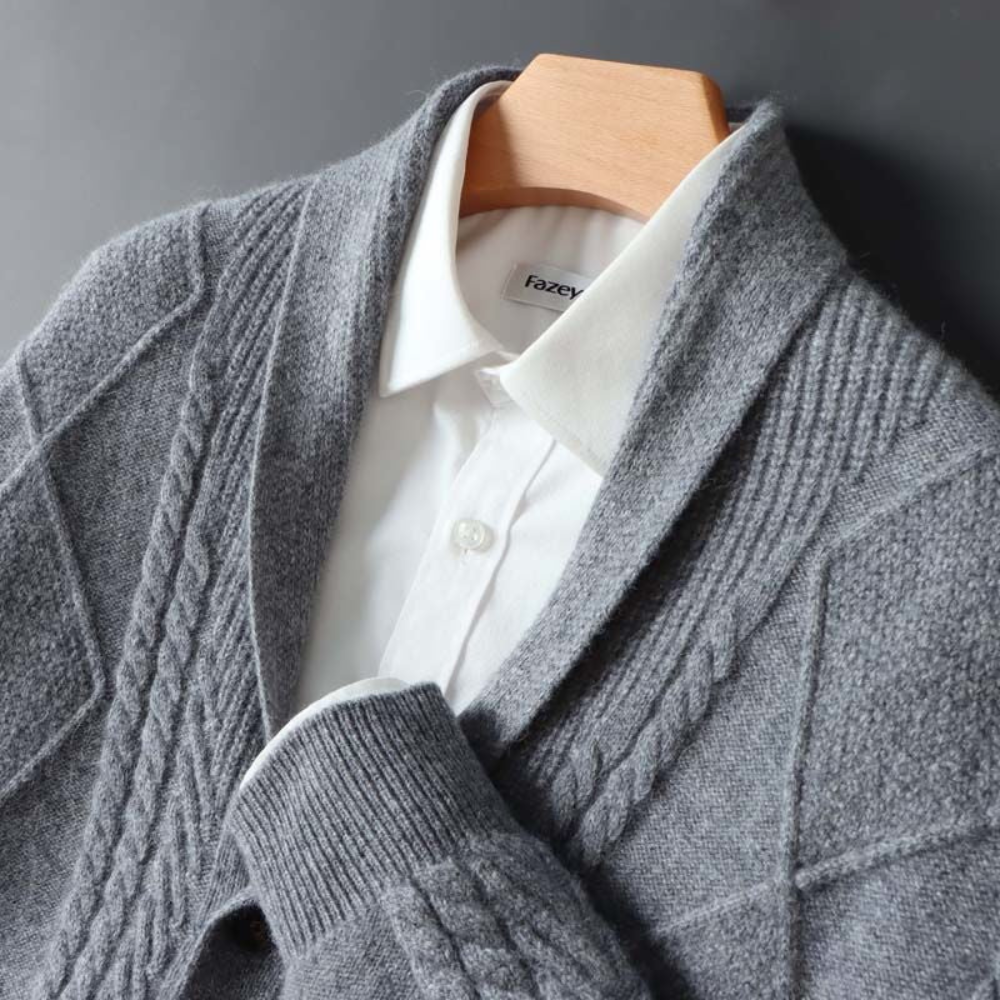 Hamburg Merino Wool Cardigan