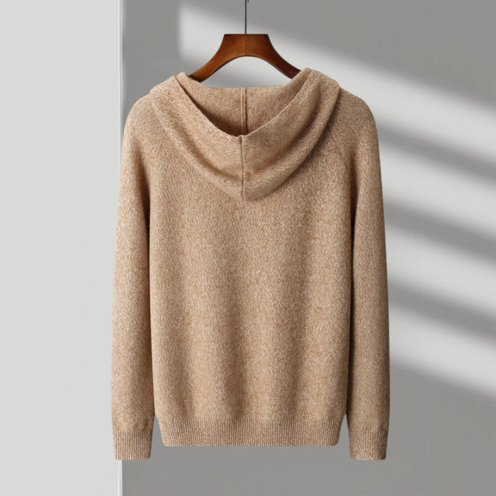 Palermo Cashmere Hooded Cardigan