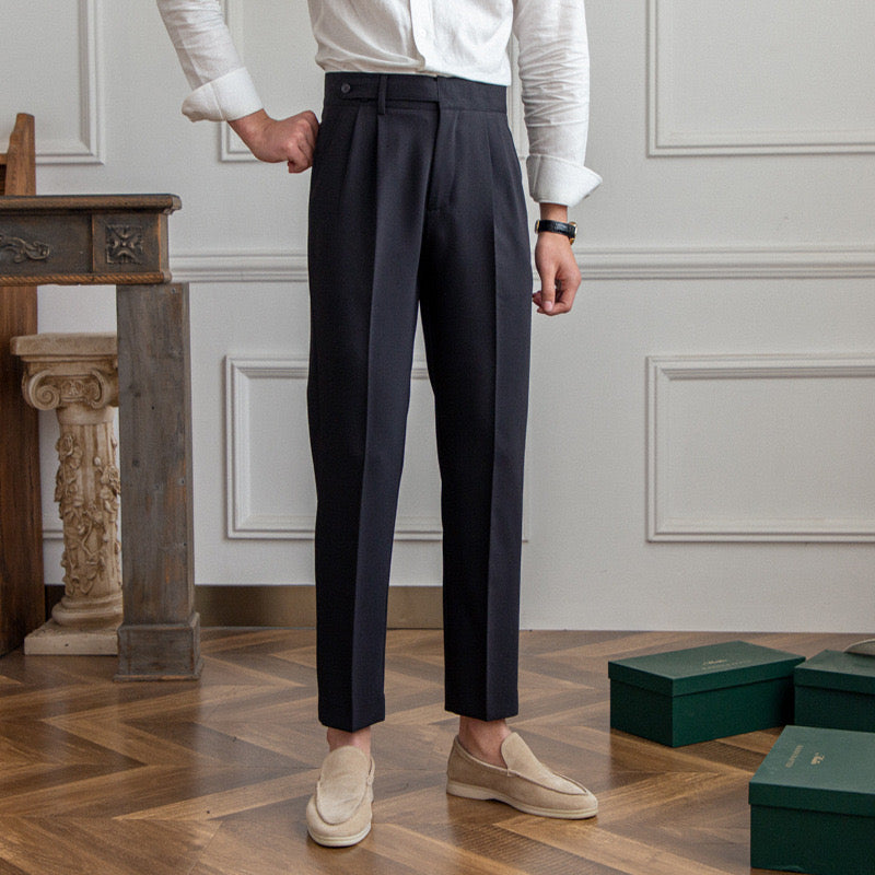 Prague Tailored Fit Trousers