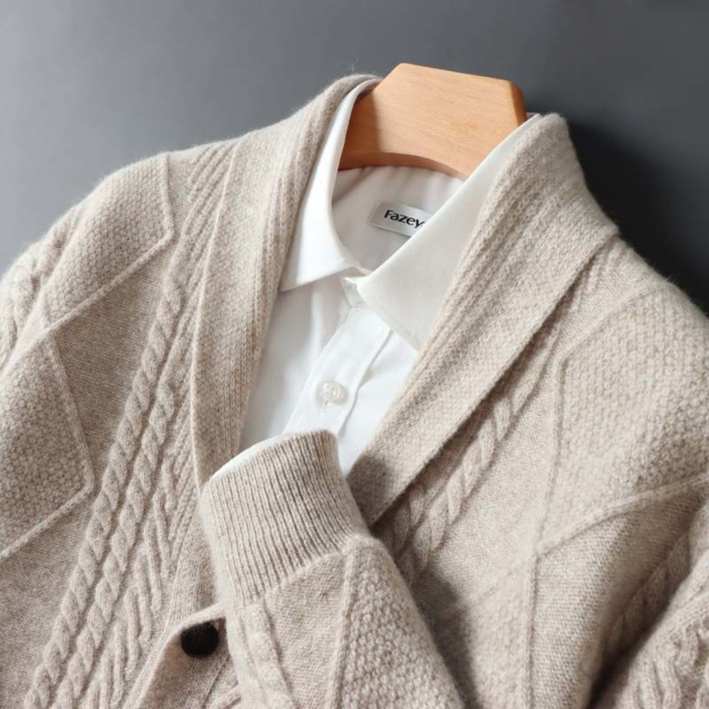 Hamburg Merino Wool Cardigan