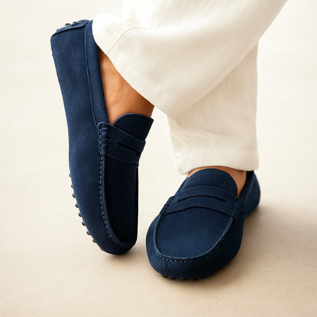 Sevilla Suede Boat Loafers