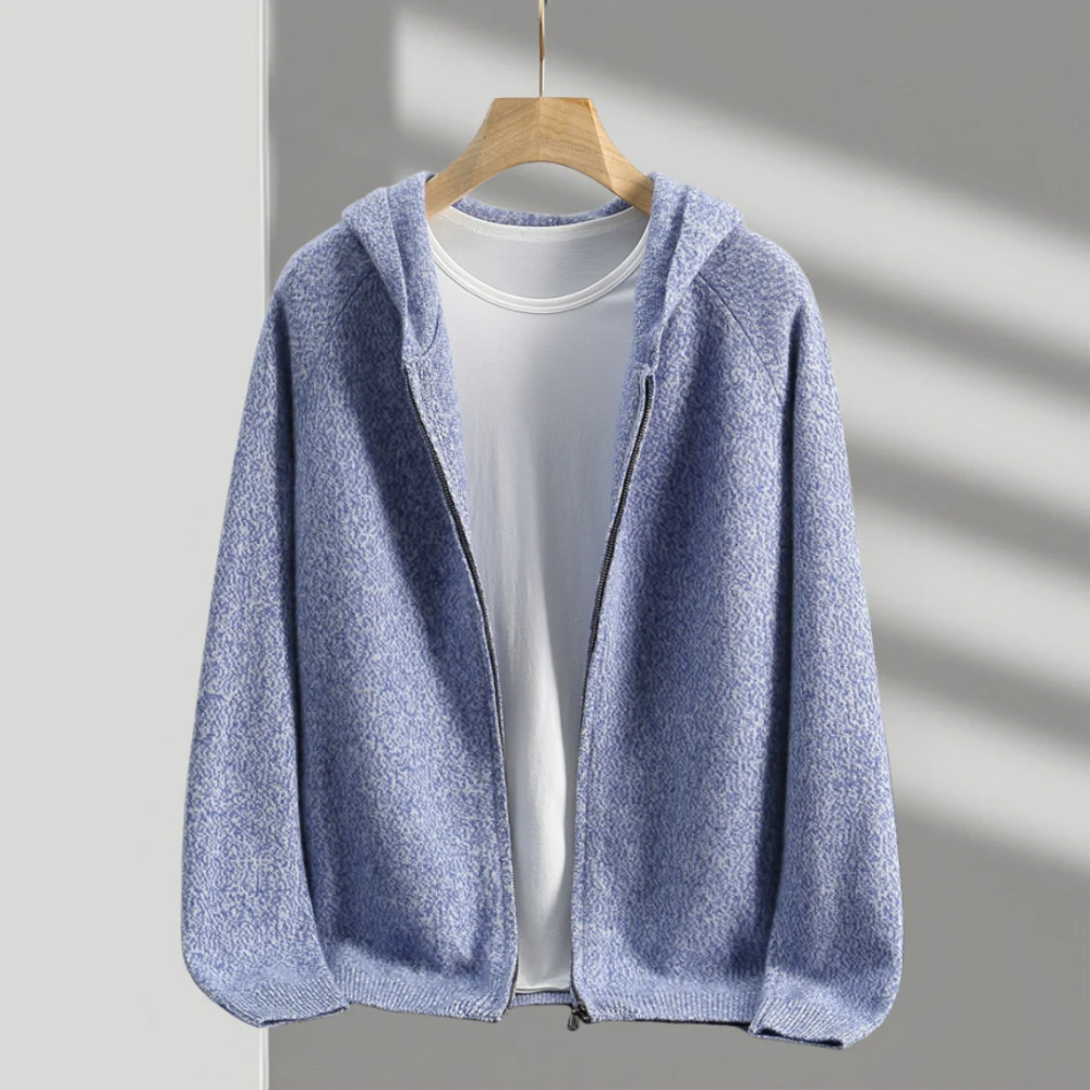 Palermo Cashmere Hooded Cardigan