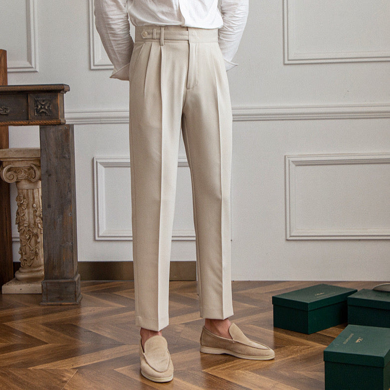 Prague Tailored Fit Trousers