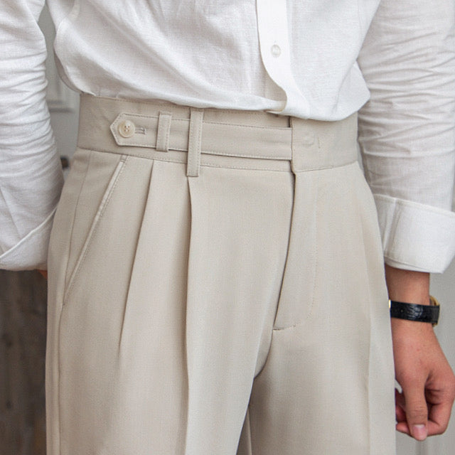 Prague Tailored Fit Trousers