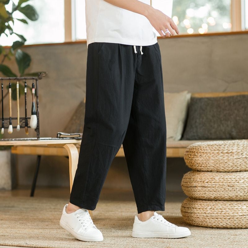 Buenos Aires Wide Linen Pants