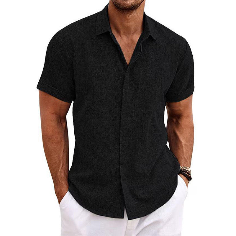 Miami Short Sleeve Linen Shirt