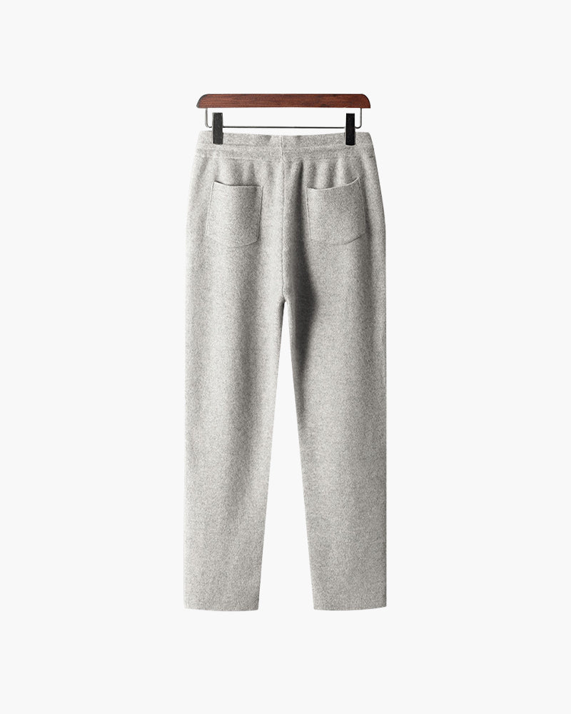Rome Straight-Leg Wool Sweatpants