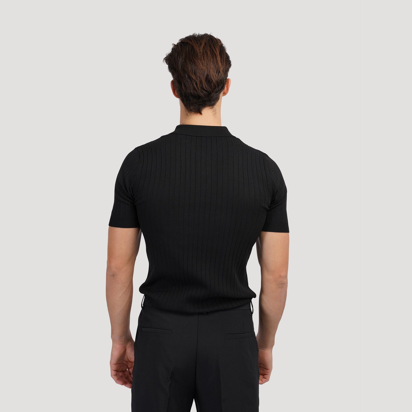 Seoul Knitted Polo Shirt
