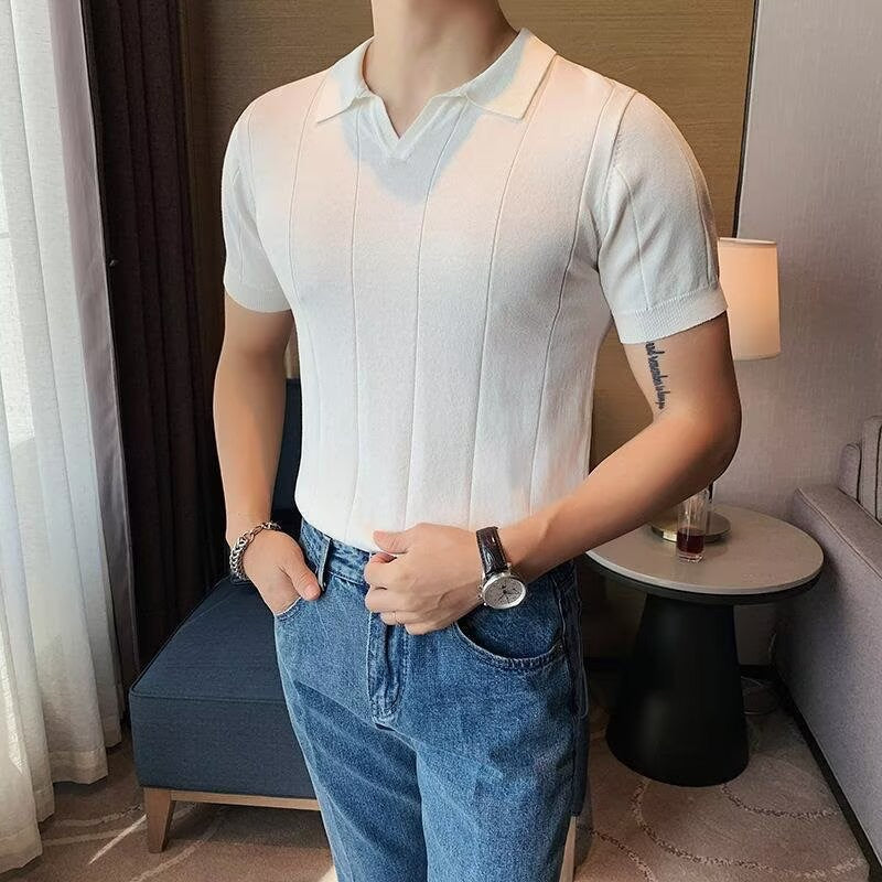 Casablanca V-Neck Polo