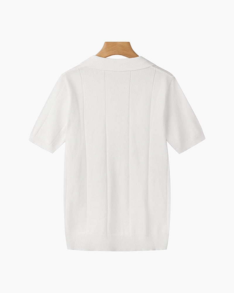 Casablanca V-Neck Polo