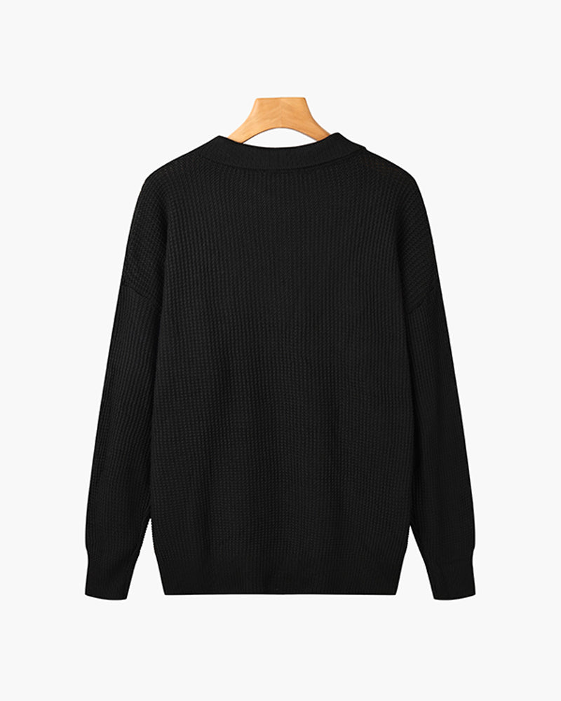 Amsterdam Cotton Zipped Sweater