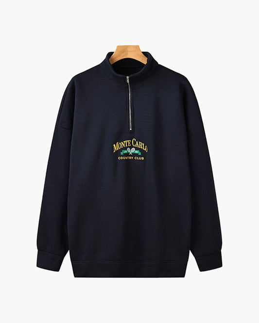 Monte Carlo Vintage Quarter Zip