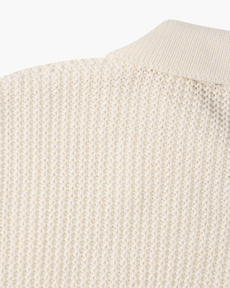 Amsterdam Cotton Zipped Sweater