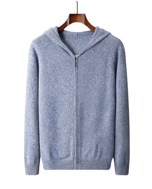Palermo Cashmere Hooded Cardigan