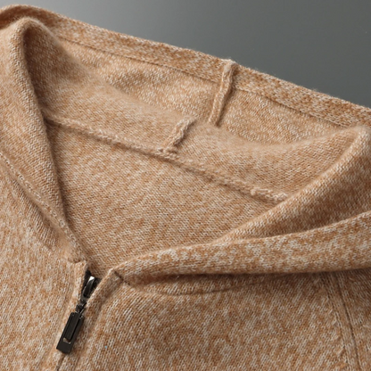 Palermo Cashmere Hooded Cardigan