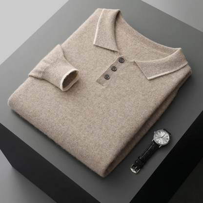 Saint-Tropez Kaschmir-Polopullover