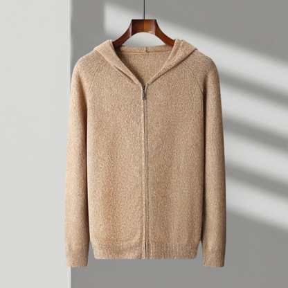 Palermo Cashmere Hooded Cardigan
