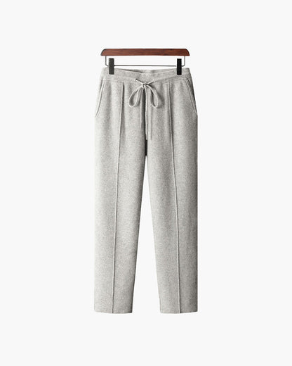 Rome Straight-Leg Wool Sweatpants