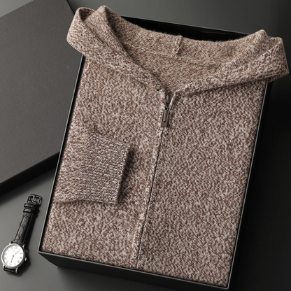 Palermo Cashmere Hooded Cardigan