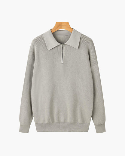Vienna Half Zip Sweater