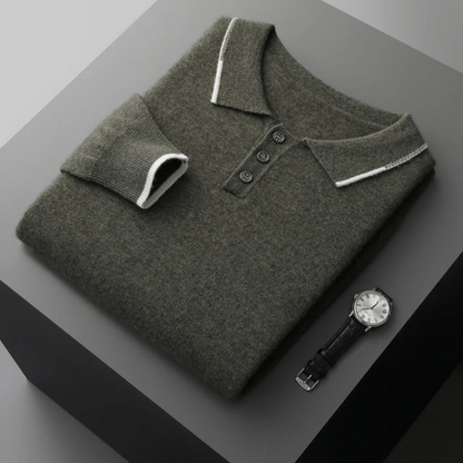 Saint-Tropez Kaschmir-Polopullover