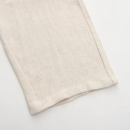 Lisbon Straight Linen Pants