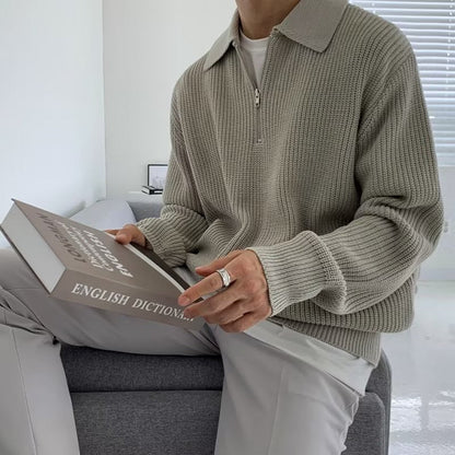 Vienna Half Zip Sweater