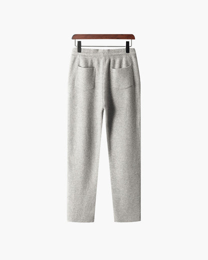 Rome Straight-Leg Wool Sweatpants
