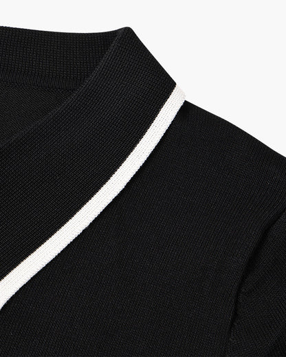 Cape Town Lined V-Neck Polo