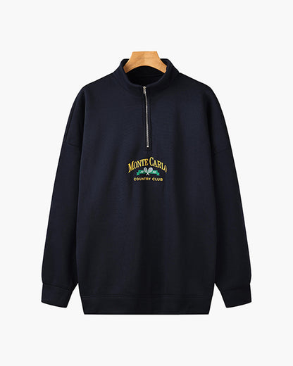 Monte Carlo Vintage Quarter Zip