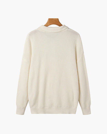 Amsterdam Cotton Zipped Sweater