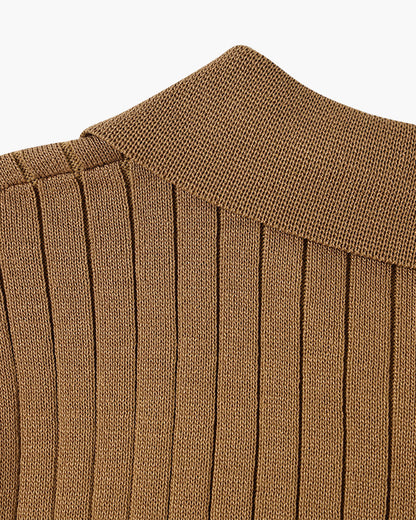 Seoul Knitted Polo Shirt