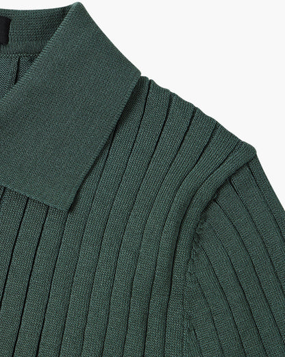 Seoul Knitted Polo Shirt