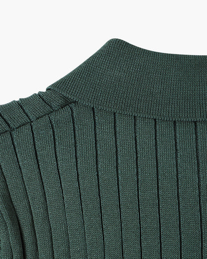 Seoul Knitted Polo Shirt