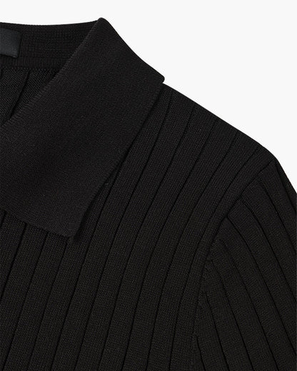 Seoul Knitted Polo Shirt