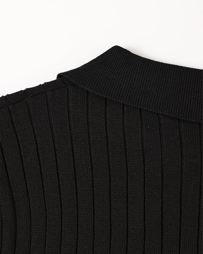 Seoul Knitted Polo Shirt